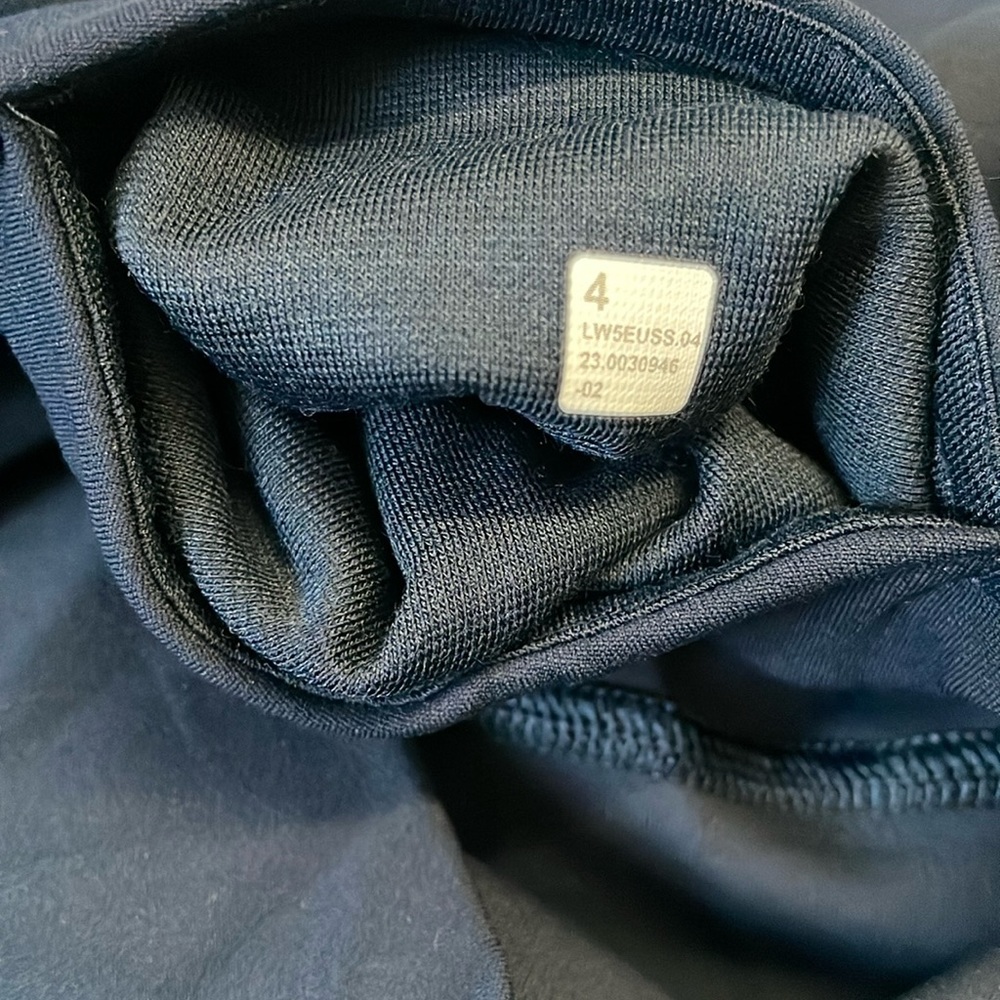 NWT Lululemon Align High-Rise Mini-Flared Pant 32” True Navy Size 4 - Picture 6 of 8